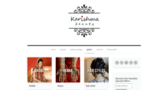 Desktop Screenshot of karishmabeautysalon.com