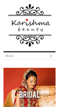 Mobile Screenshot of karishmabeautysalon.com